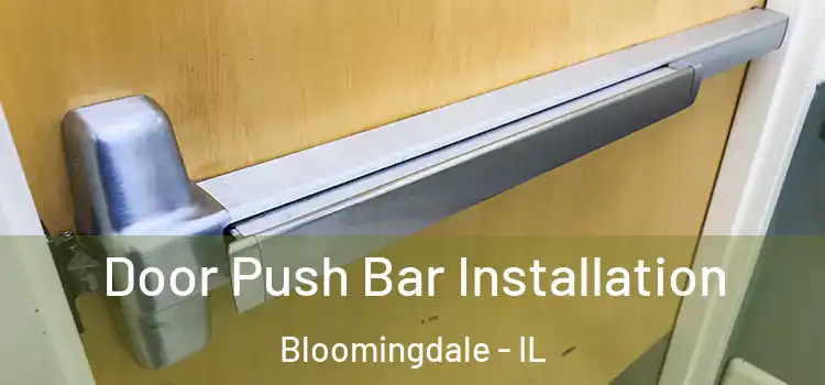  Door Push Bar Installation Bloomingdale - IL