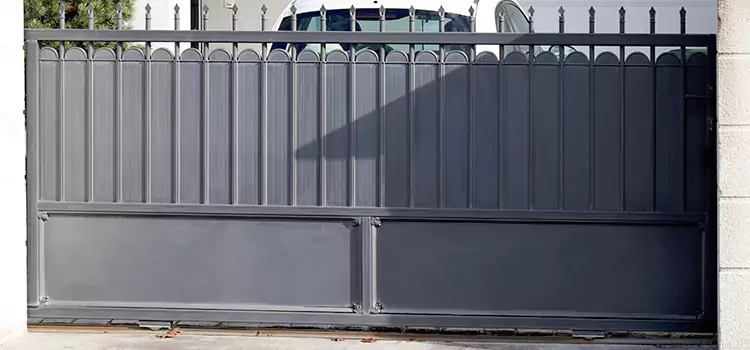 Metal Driveway Gate Installation Bloomingdale