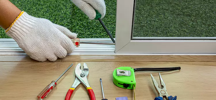 Sliding Door Track Replacement in Bloomingdale, IL